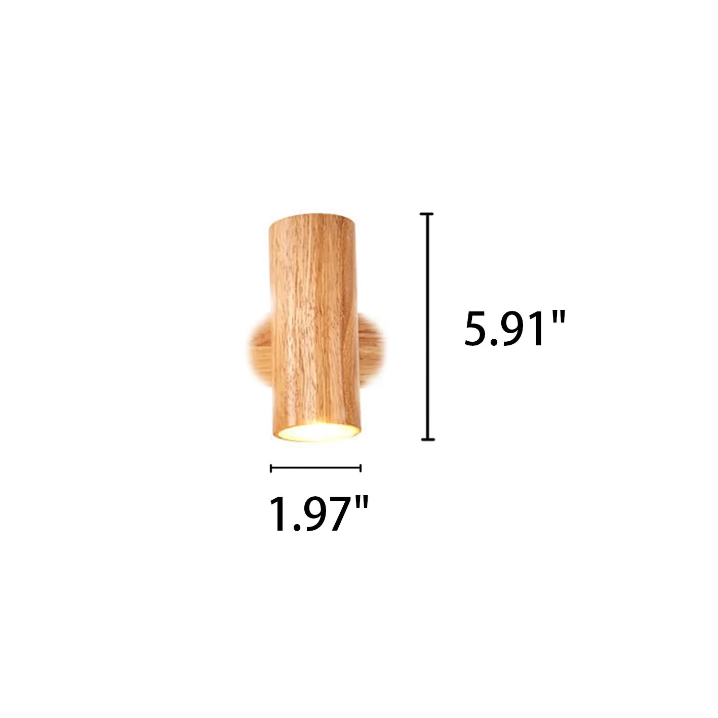 Modern Wooden Wall Light with Built-in LED �C Minimalist Sconce in 1/3/4 Spot Designs