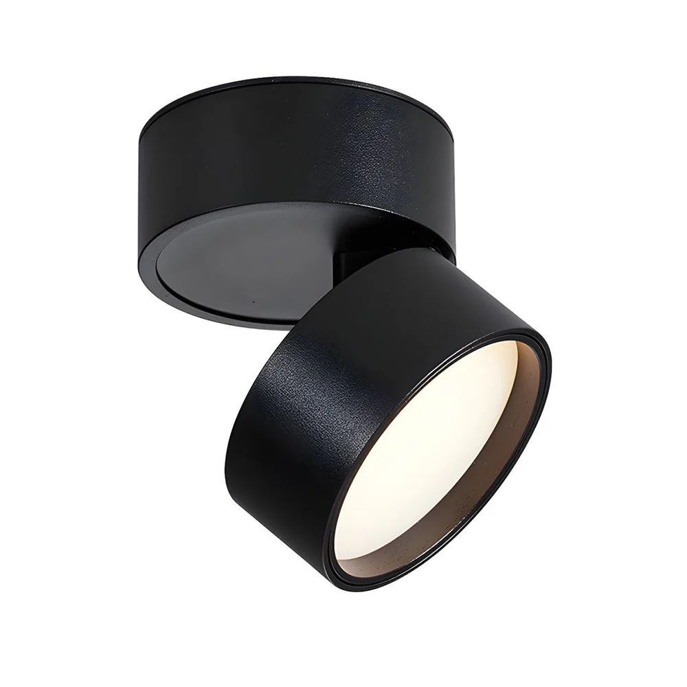 Modern Adjustable LED Ceiling Spotlight �C Minimalist Aluminium Flush Mount Light