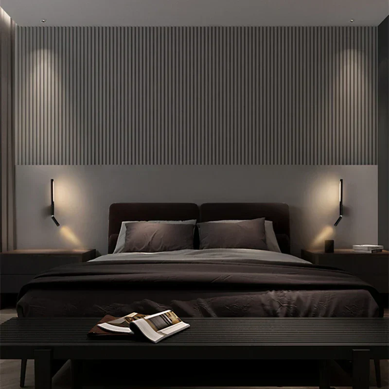 Modern LED Wall Reading Light �C Adjustable Minimalist Bedroom Lamp