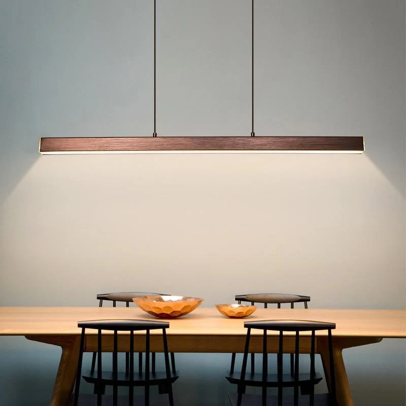 Modern Minimalist LED Pendant Light - Sleek Metal & Acrylic Design
