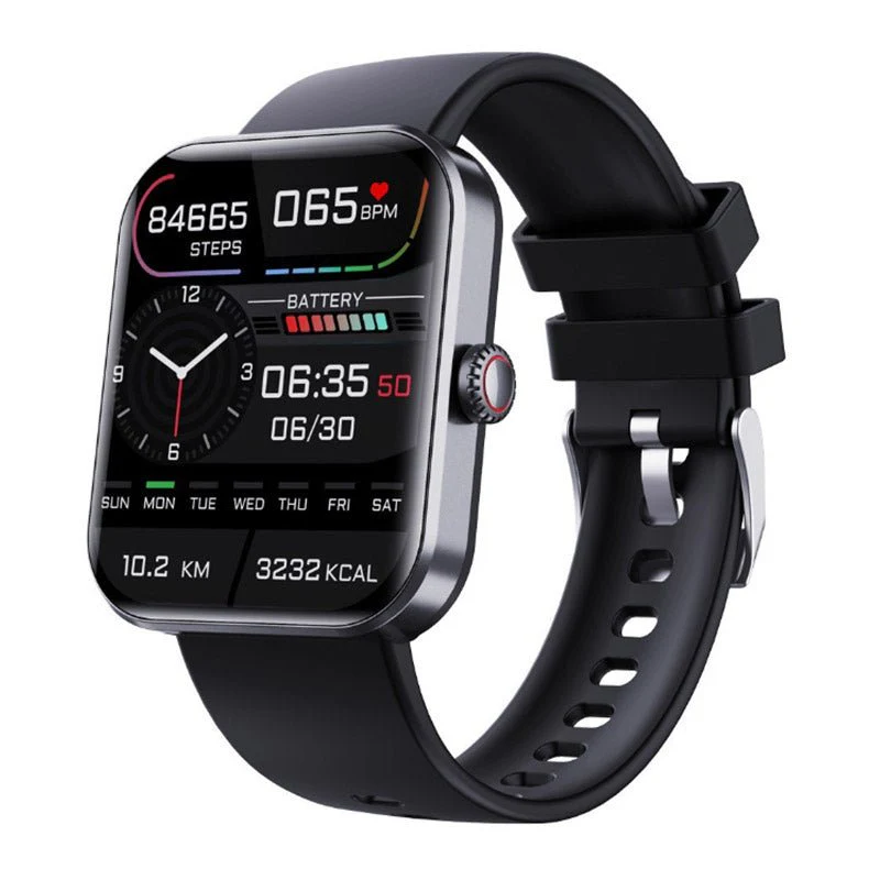 Smartwatch with Heart Rate & BP Tracker