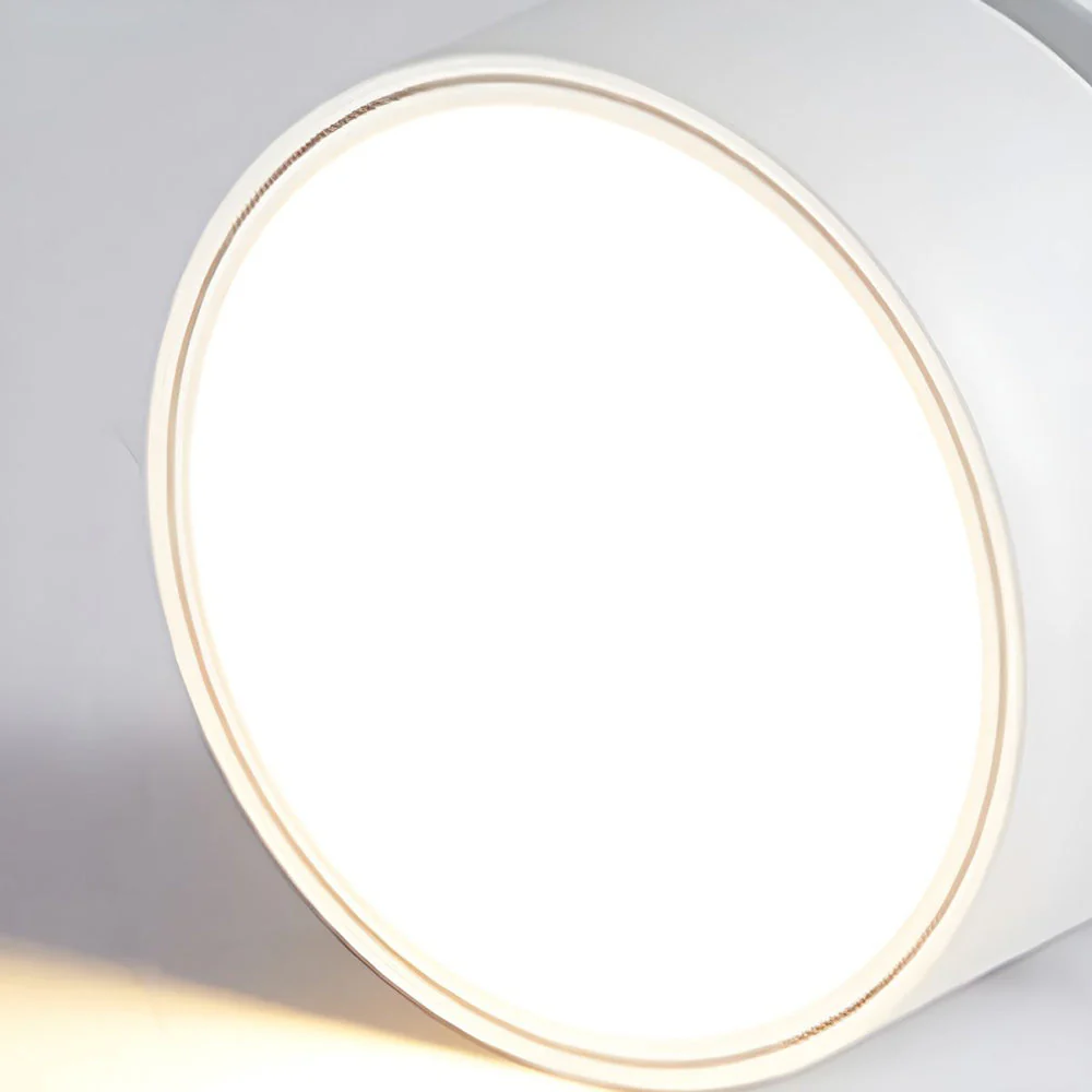 Modern Adjustable LED Ceiling Spotlight �C Minimalist Aluminium Flush Mount Light