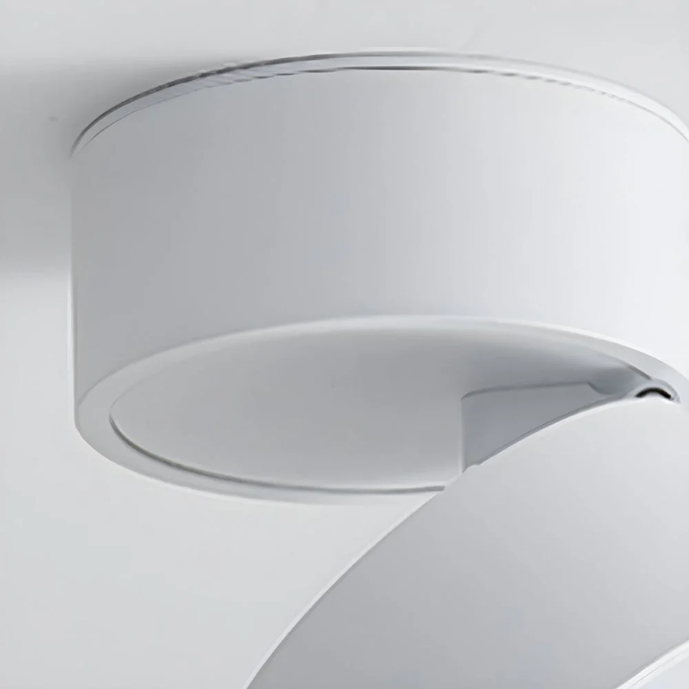 Modern Adjustable LED Ceiling Spotlight �C Minimalist Aluminium Flush Mount Light