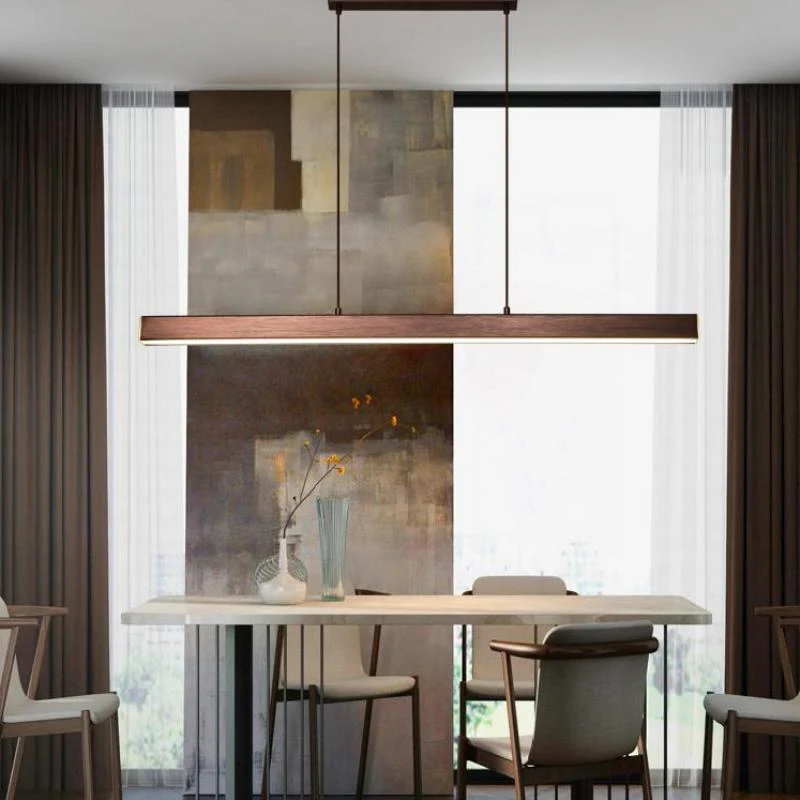 Modern Minimalist LED Pendant Light - Sleek Metal & Acrylic Design