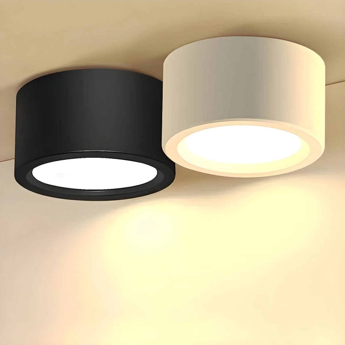 Modern Nordic LED Flush Mount Ceiling Light �C Minimalist Iron Downlight