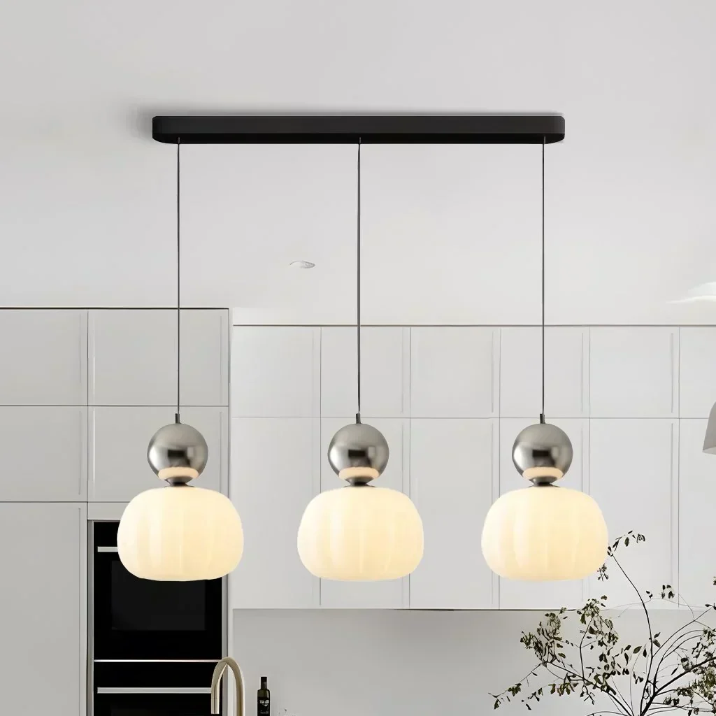 Art Deco Modern Pendant Light - Minimalist Cluster Design with Spherical Elements
