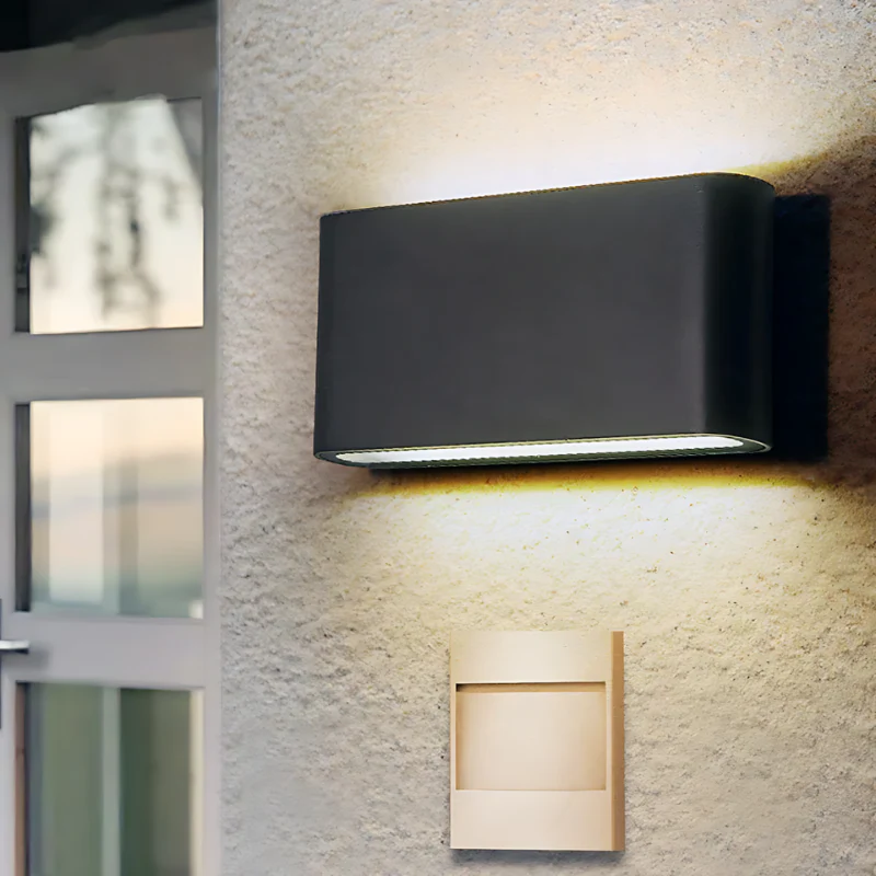 Modern Waterproof LED Wall Light �C Outdoor Up & Down Garden Lamp, Energy Efficient
