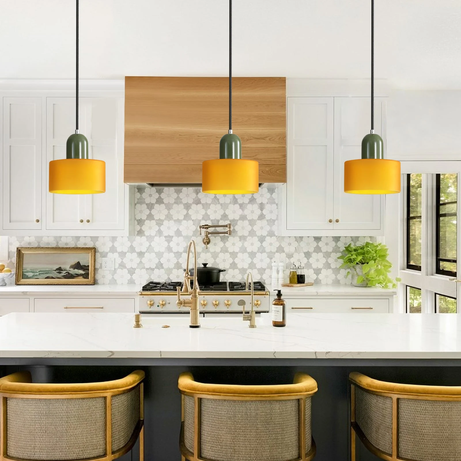 Glass Pendant Light �C Modern Minimalist Dome Design, E27 Fitting, 240V