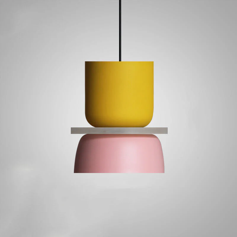 Modern Minimalist Metal Pendant Light �C Contemporary LED Ceiling Hanging Fixture