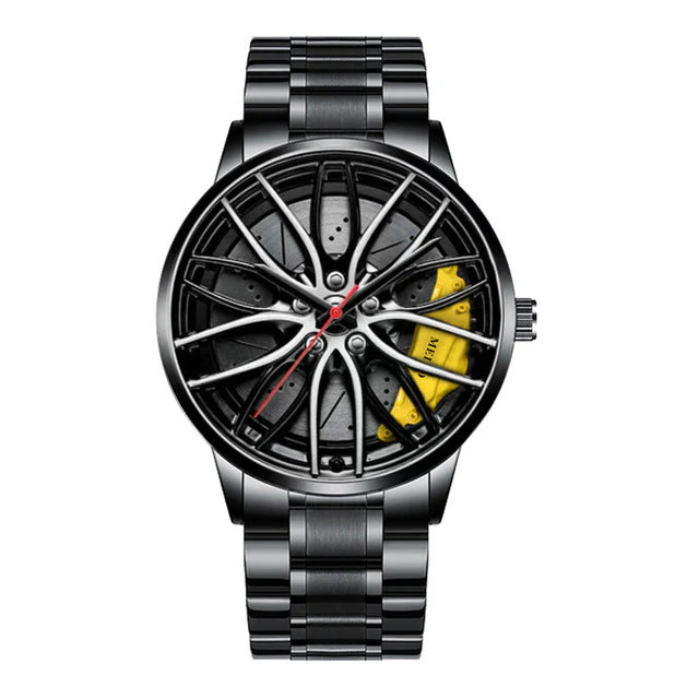 Men's RaceVision Automotive-Inspired Luxury Sport Watch with Precision Engineering