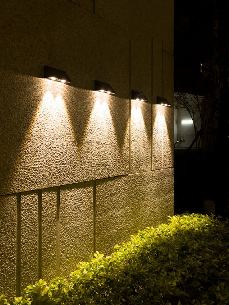 Waterproof Solar Wall Light for Outdoors �C Modern LED Garden & Patio Lighting