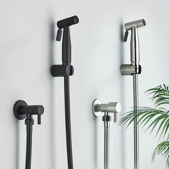 PureFlow Handheld Bidet Sprayer Set - Stainless Steel, Modern Design