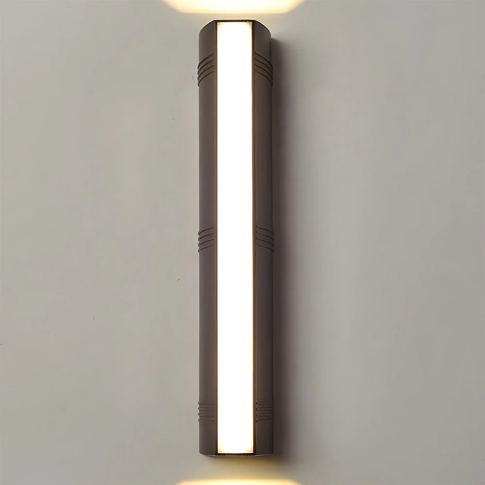 Modern LED Outdoor Wall Light �C Slim Waterproof Bi-Directional Up & Down Sconce