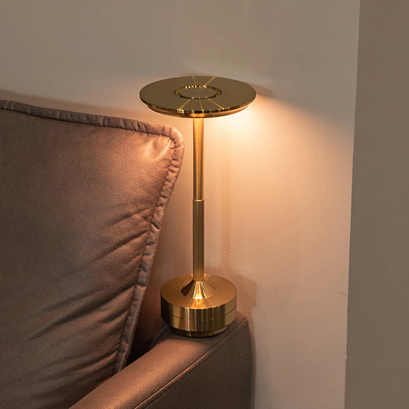Wireless LED Table Lamp �?Modern Minimalist Design for Indoor & Outdoor Use