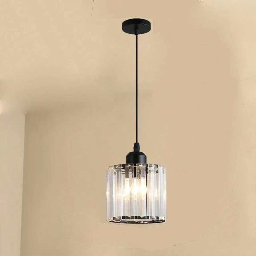 Modern Multi-Light Glass Pendant Light �C Sleek Geometric Design for Kitchen or Dining Room
