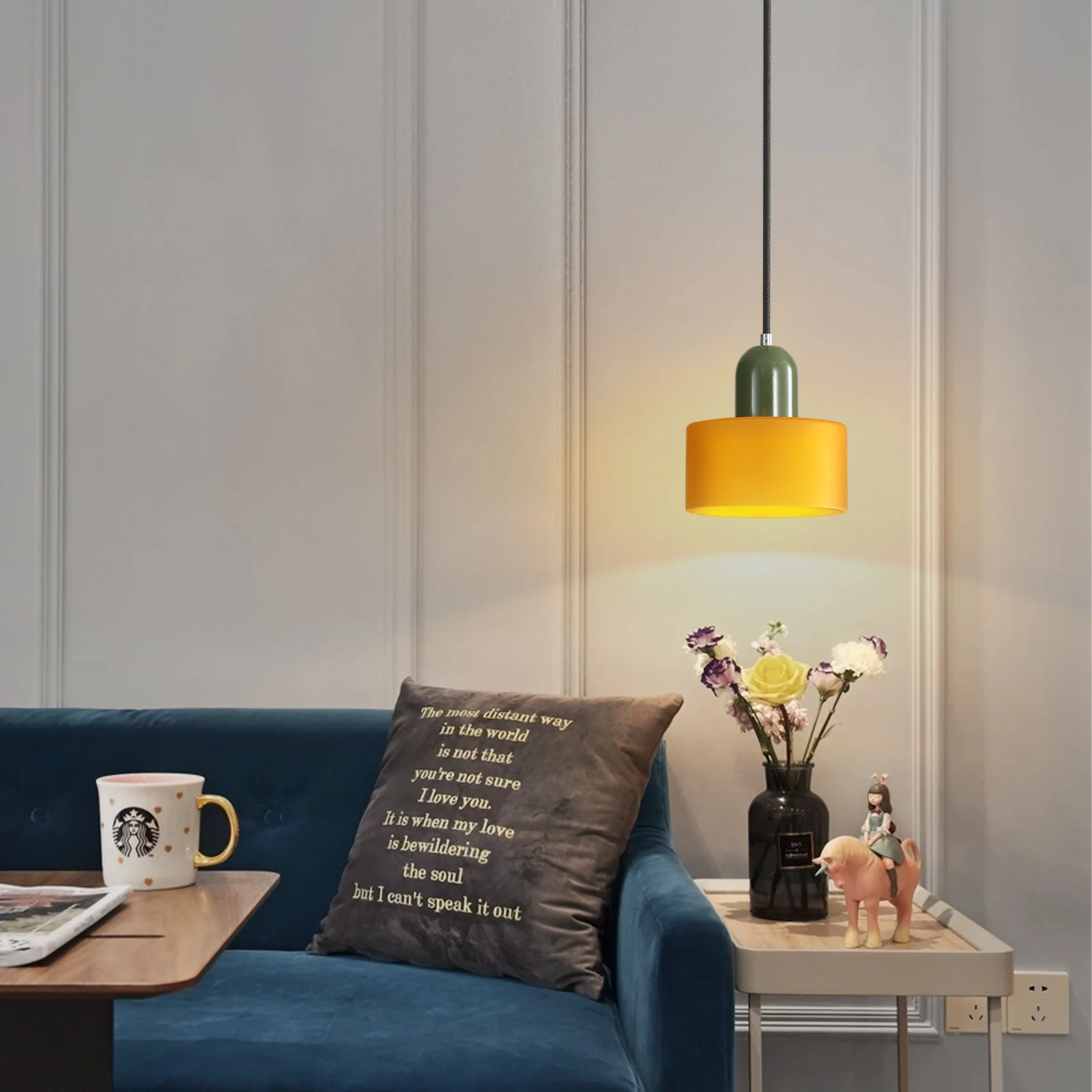 Glass Pendant Light �C Modern Minimalist Dome Design, E27 Fitting, 240V