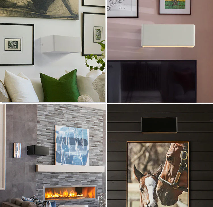 Modern Cube Wall Light �C Minimalist LED Sconce with Dual Up and Down Lighting