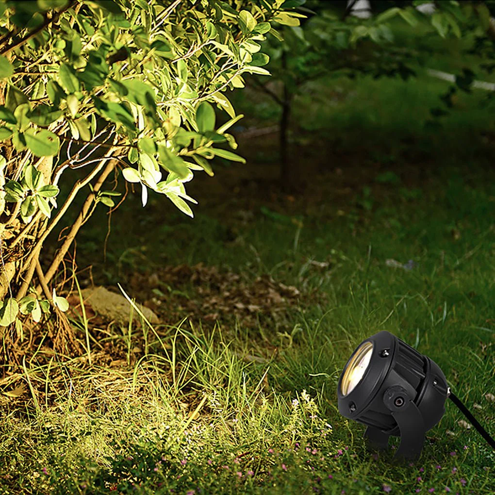 Weather-Resistant LED Solar Spotlights for Trees, Fences, and Pathways