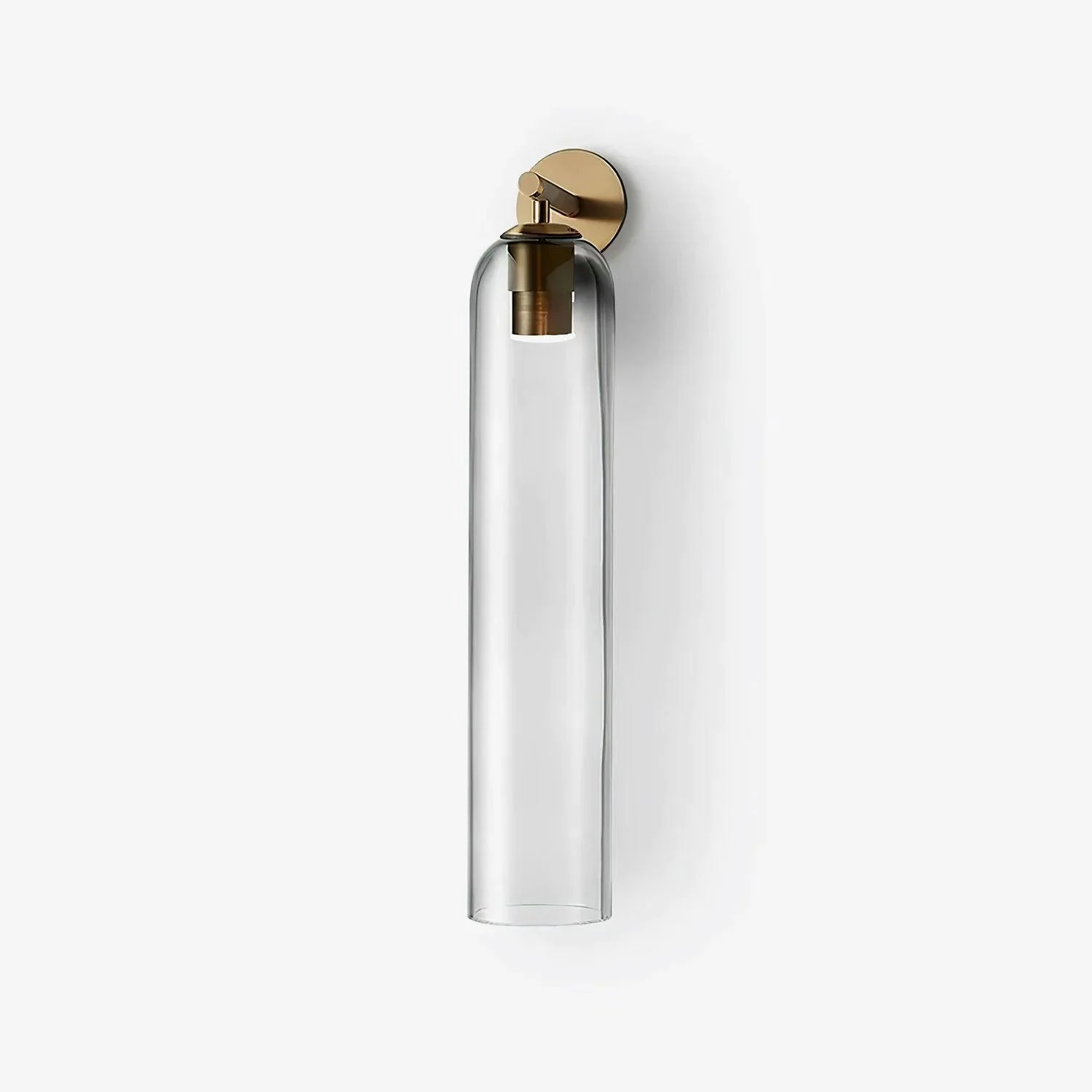 Modern Glass Wall Sconce �C Minimalist Tubular Light Fixture for Ambient Home Lighting