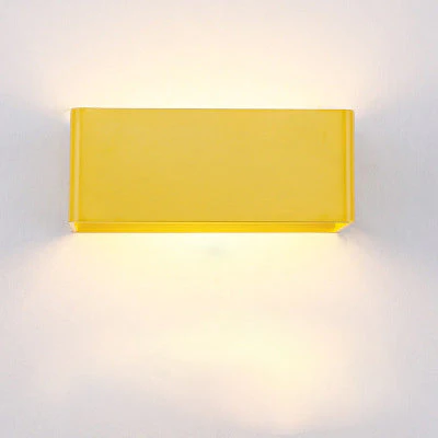 Modern Cube Wall Light �C Minimalist LED Sconce with Dual Up and Down Lighting