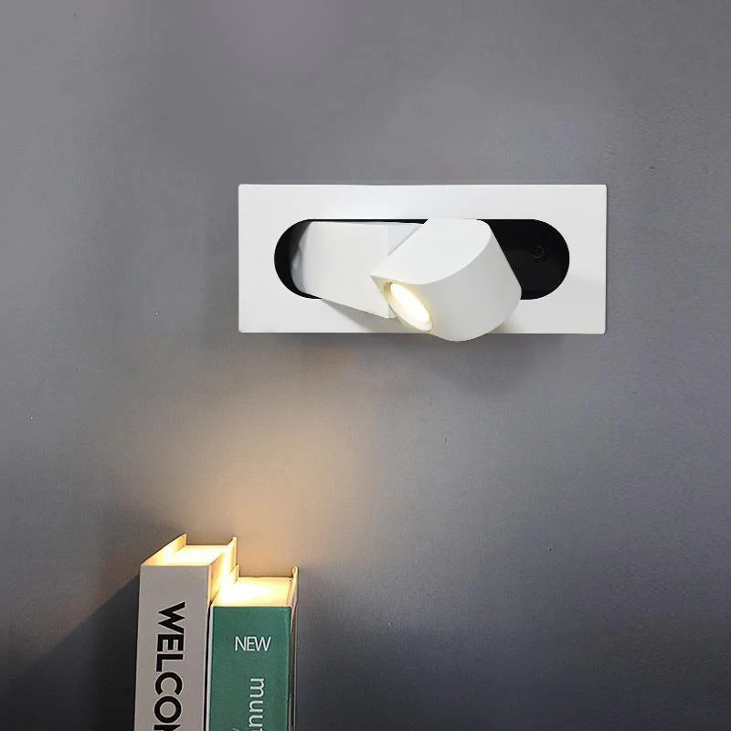 Modern Minimalist LED Wall-Mounted Adjustable Reading Lamp