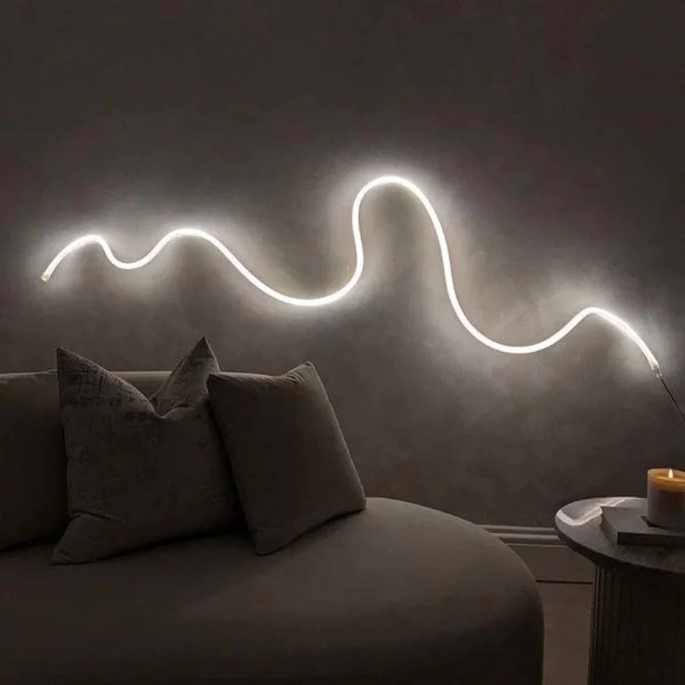 LED Mood Light Strip �C Flexible Wall-Mounted Ambient Lighting for Home Interiors