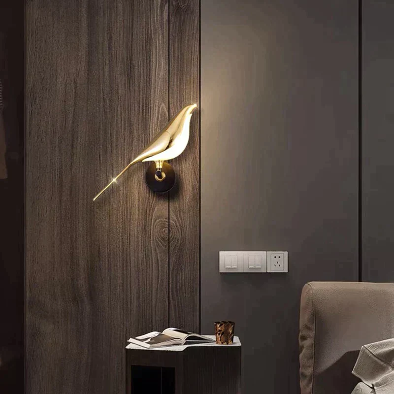 Modern LED Bird Wall Light �C Elegant Nature-Inspired Sconce Lamp