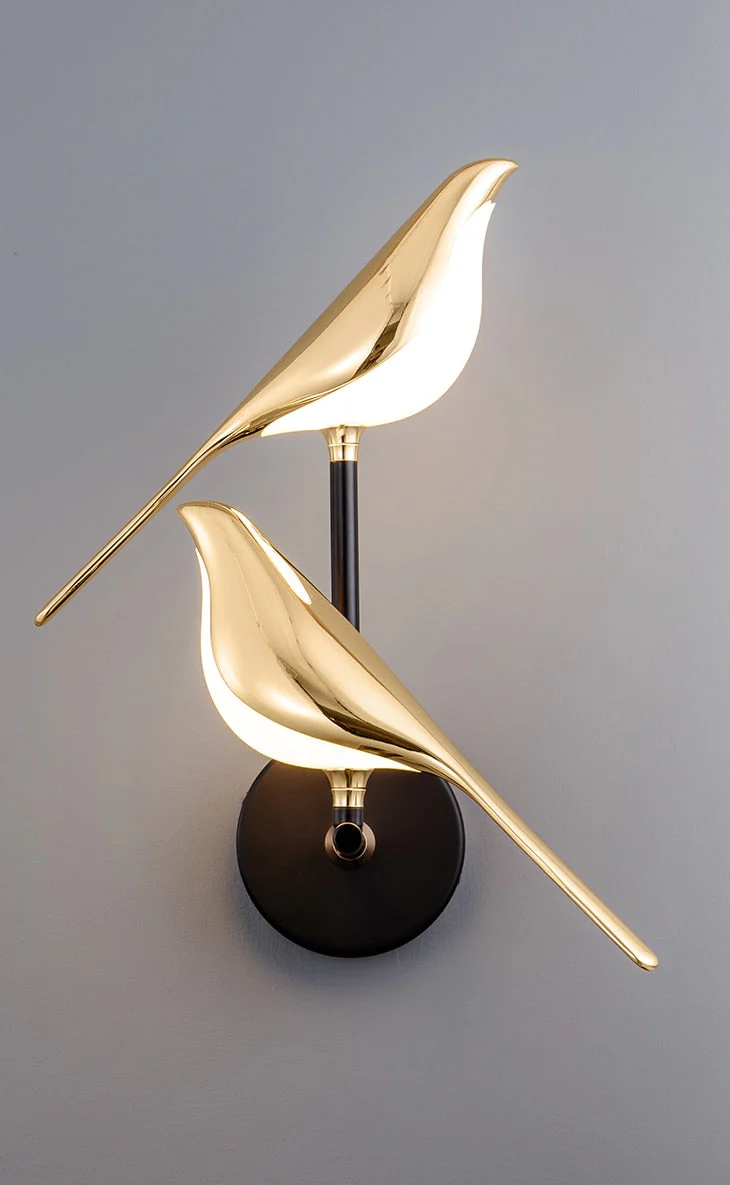 Modern LED Bird Wall Light �C Elegant Nature-Inspired Sconce Lamp