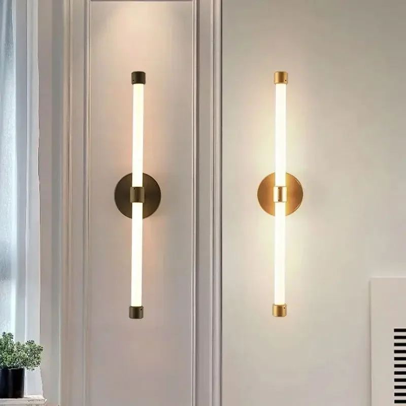 Modern Wall Sconce �C Minimalist Aluminium Linear Light for Hallway or Bedroom