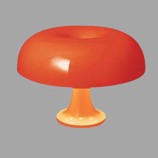 Minimalist Nordic Mushroom Table Lamp with LED and Dimmer Function