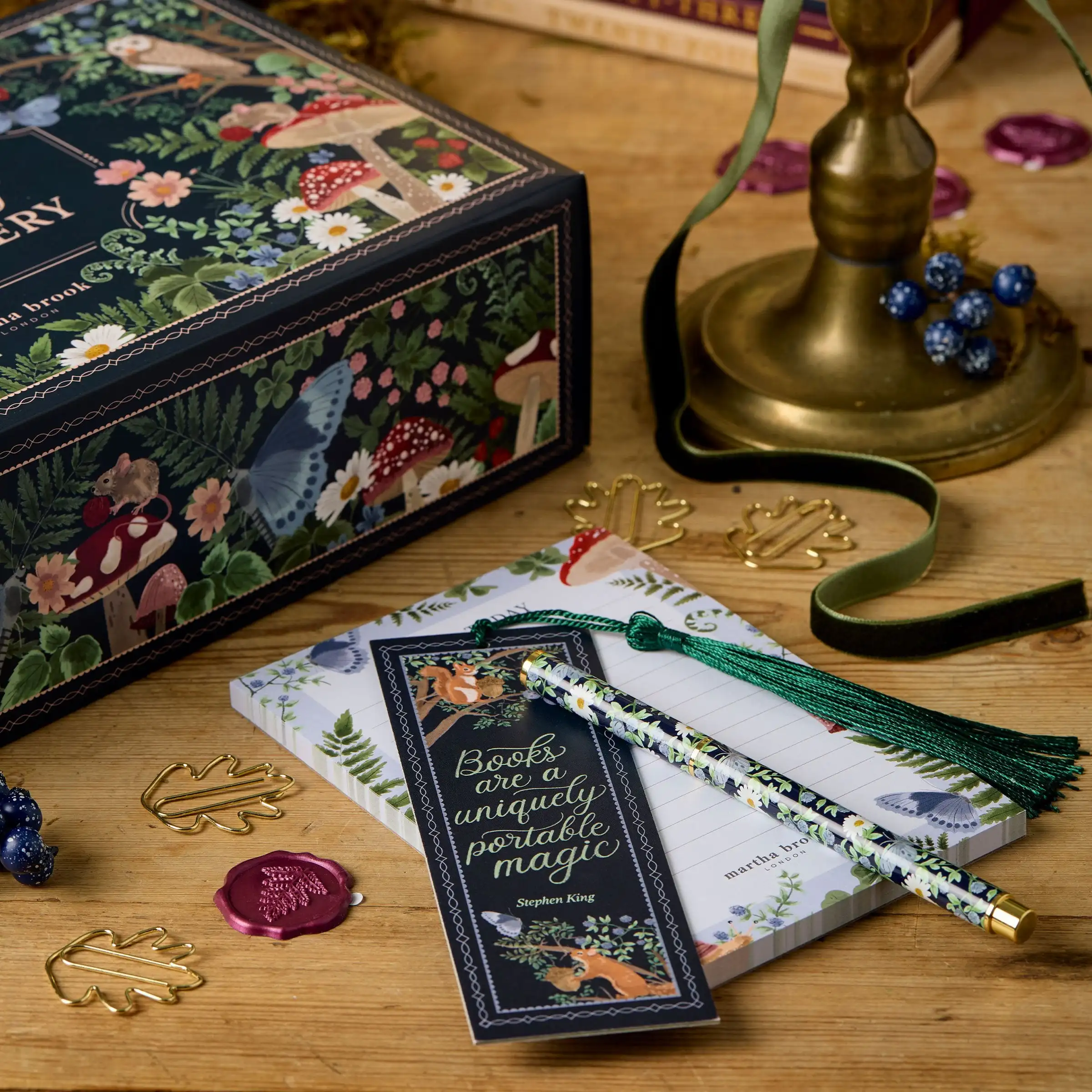 Advent Calendar | Cardboard & Printed Paper | Intricate Woodland Illustrations | Holiday Tradition Decor