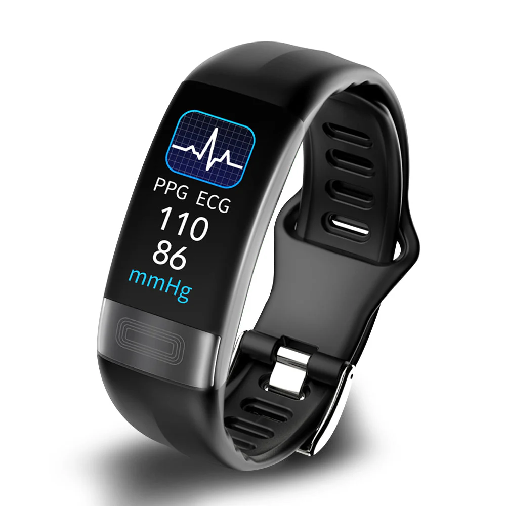 Smart Fitness Tracker with ECG, Heart Rate & Sleep Monitor