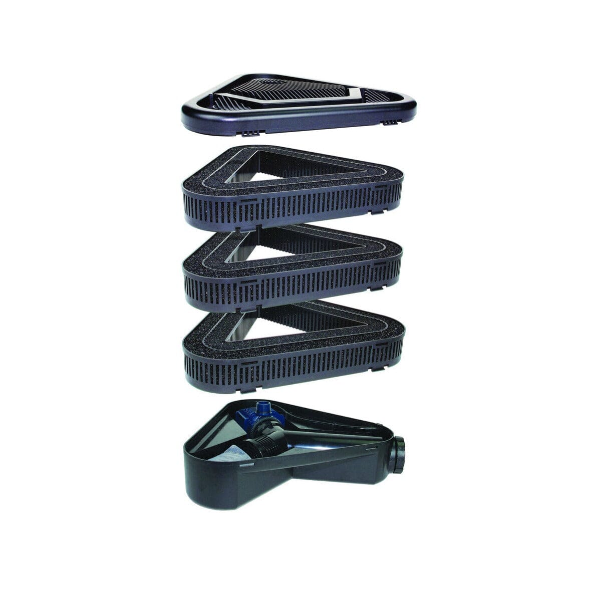 Lifegard Aquatics ALL-IN-ONE TRIPLE pond filter with (4000 GPH) Pump