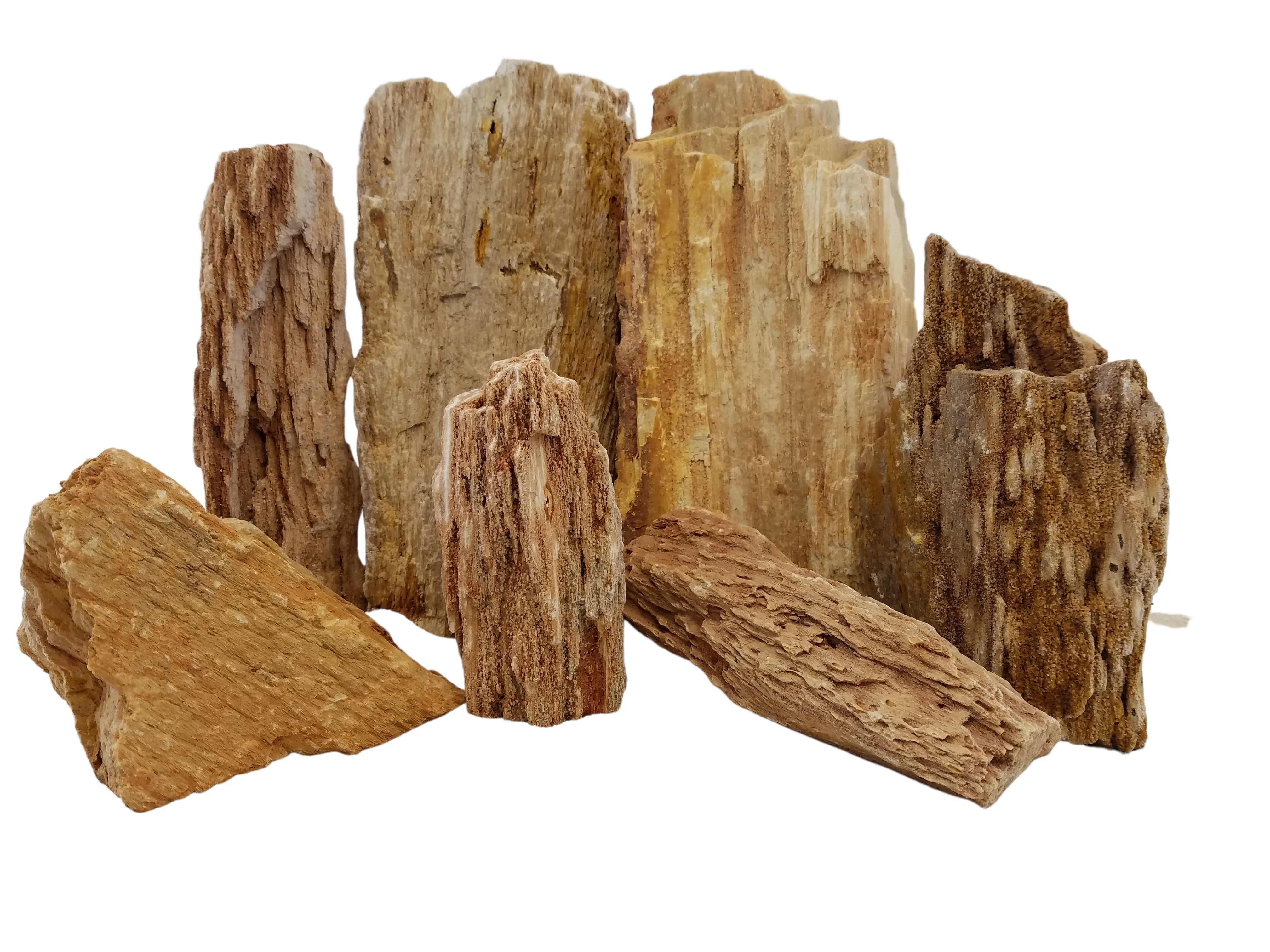 Lifegard Aquatics Burma Petrified Stone - 44 Lbs box of SMALL size stones