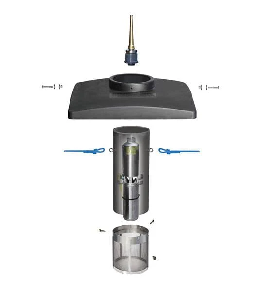 Scott Aerator Clover Fountain