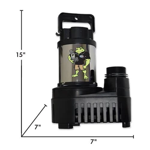 Anjon Big Frog Eco-Drive 3,000 GPH Submersible Pump