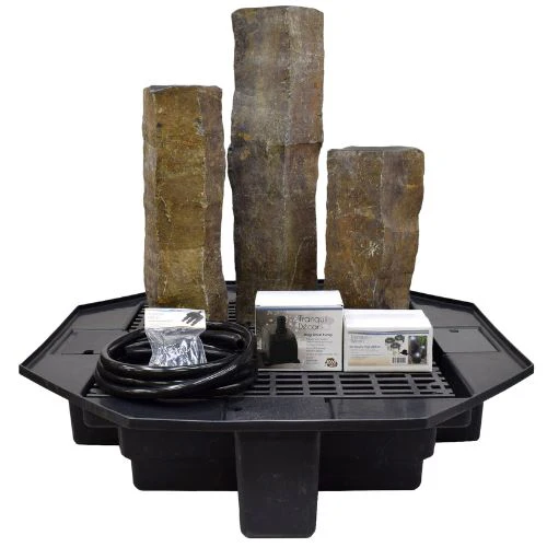EasyPro Tranquil D��cor Polished Top Real Basalt Three Pack - 20