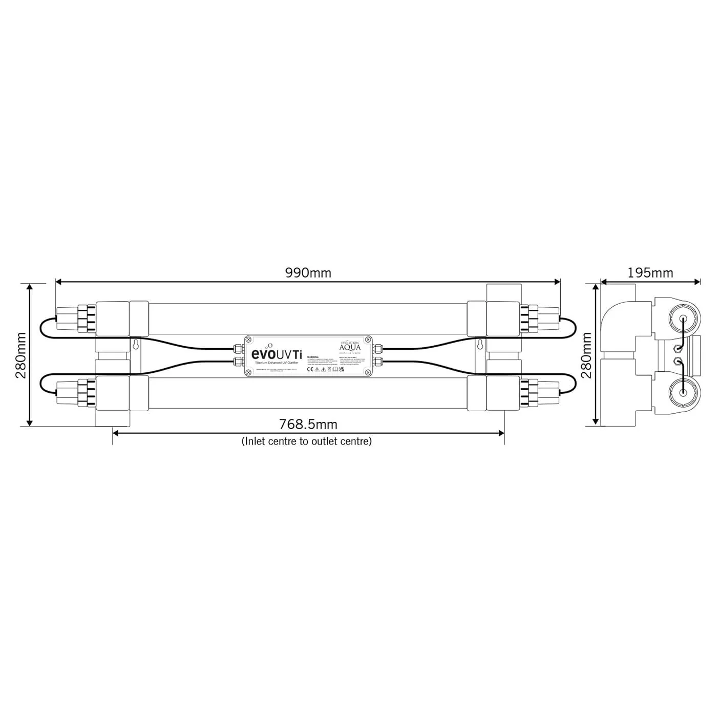 Evolution Aqua Evo Titanium Enhanced UV Clarifier
