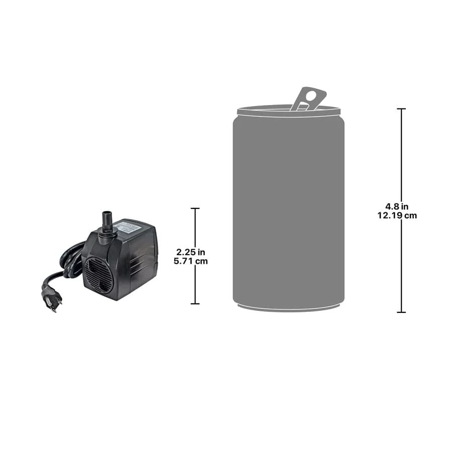 Design Toscano Submersible fountain pump kit I 400 GPH