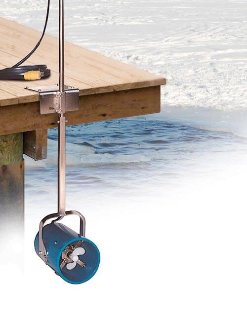 Scott Aerator De-Icer, Dock Mount