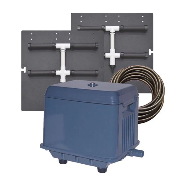 Shallow Water Aeration kits - Linear compressor with diffuser