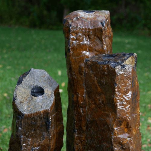 Atlantic 3 Piece Natural Basalt Columns - 18