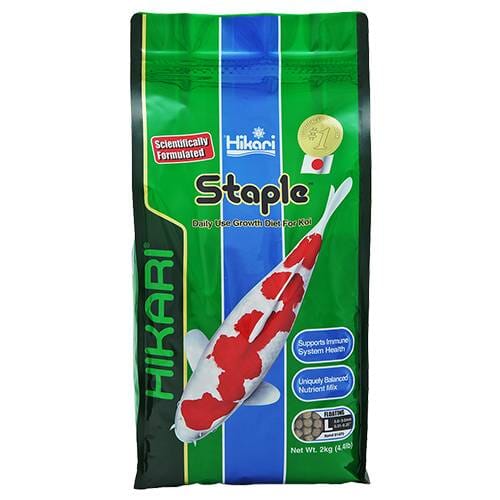 Hikari Staple Koi Food - Floating, Large Pellets, 4.4 lbs.