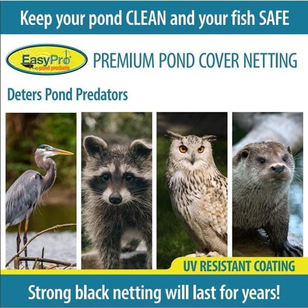 EasyPro Boxed Premium Pond Cover Netting - 100 ft. Rolls