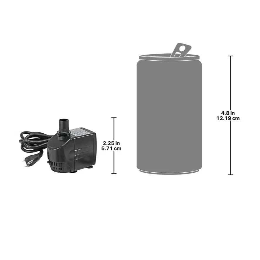 Design Toscano Submersible fountain pump kit I 120 GPH