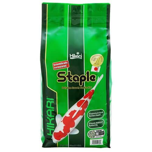 Hikari Staple Koi Food - Floating, Medium Pellets, 4.4 lbs.