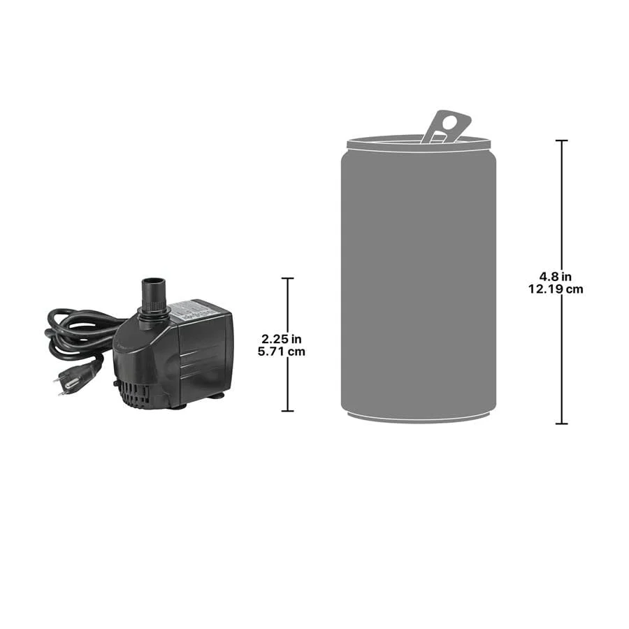 Design Toscano Submersible fountain pump kit I 725 GPH