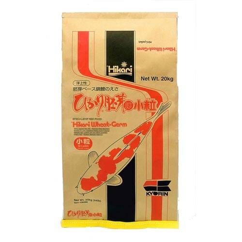Hikari Wheat-Germ Koi Food - Floating, Small Pellets, 44 lbs.