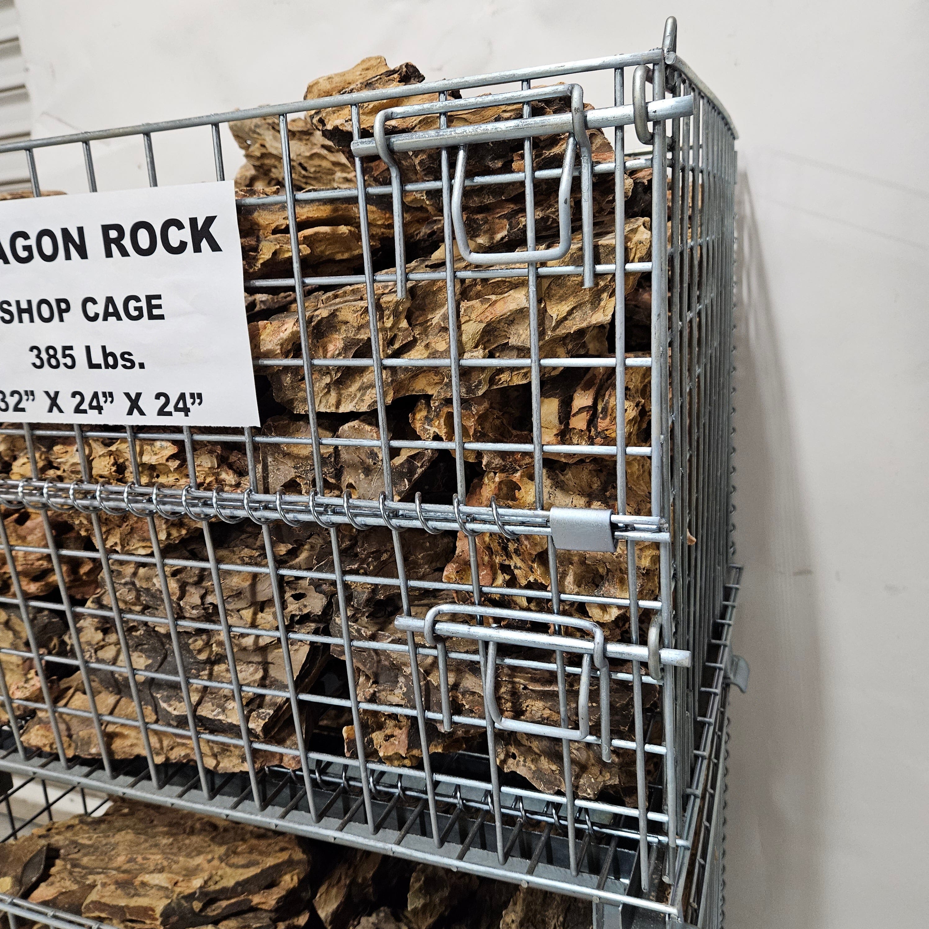 Lifegard Aquatics Dragon Ohko Rock Medium I Steel cage 440 Lbs