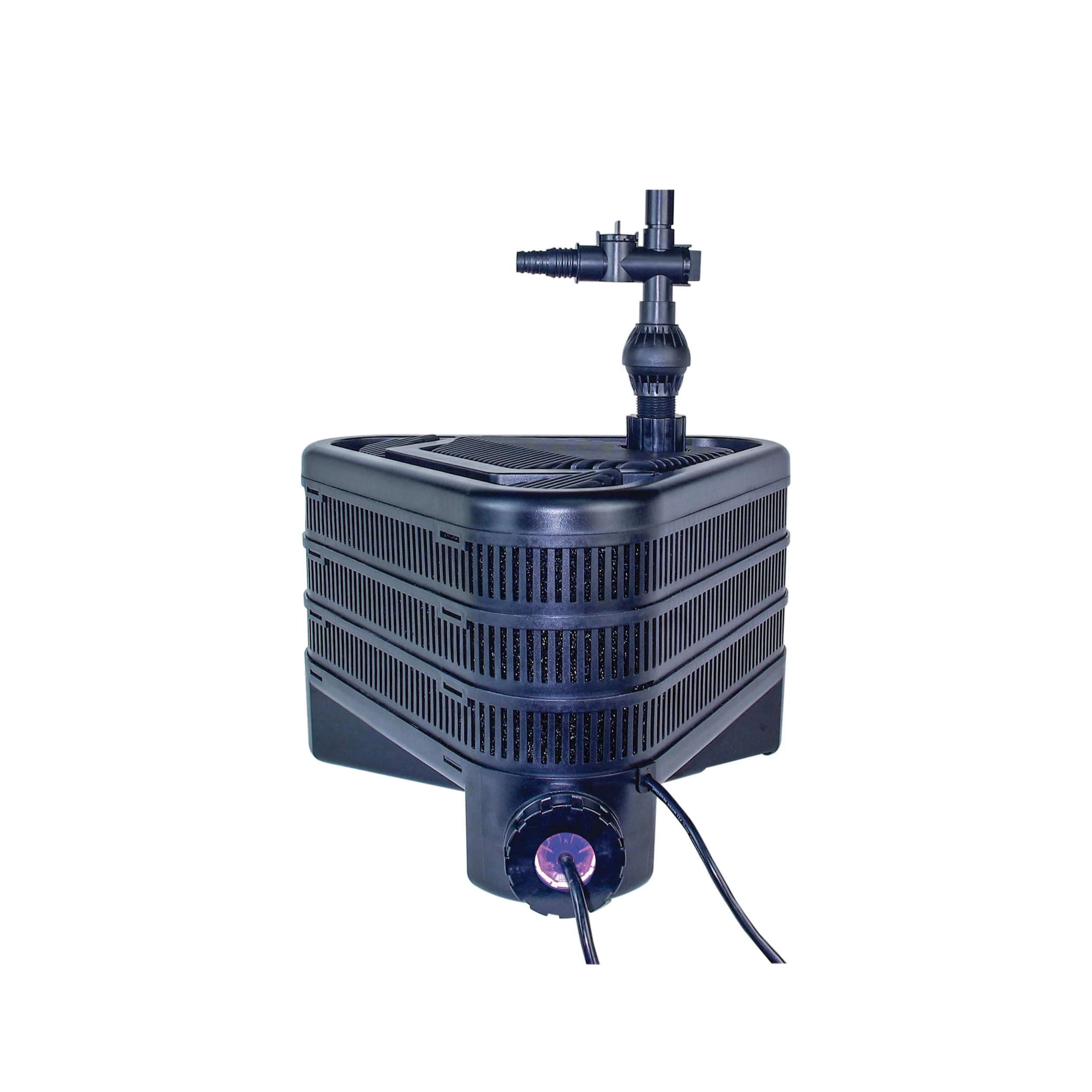 Lifegard Aquatics ALL-IN-ONE TRIPLE pond filter with (4000 GPH) Pump